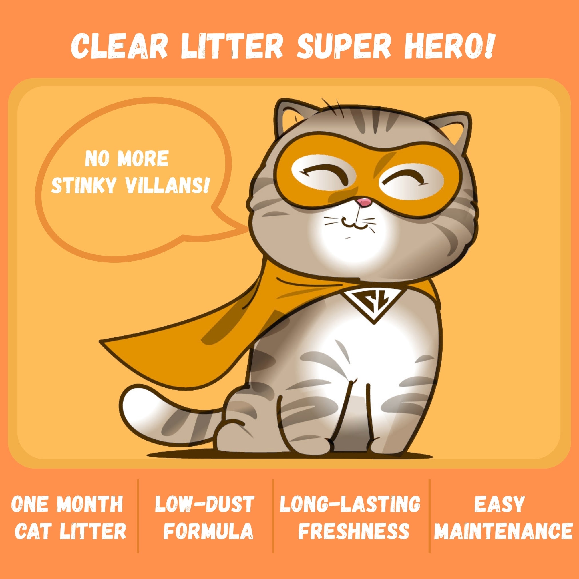 Citrus Breeze Crystal Clear Litter