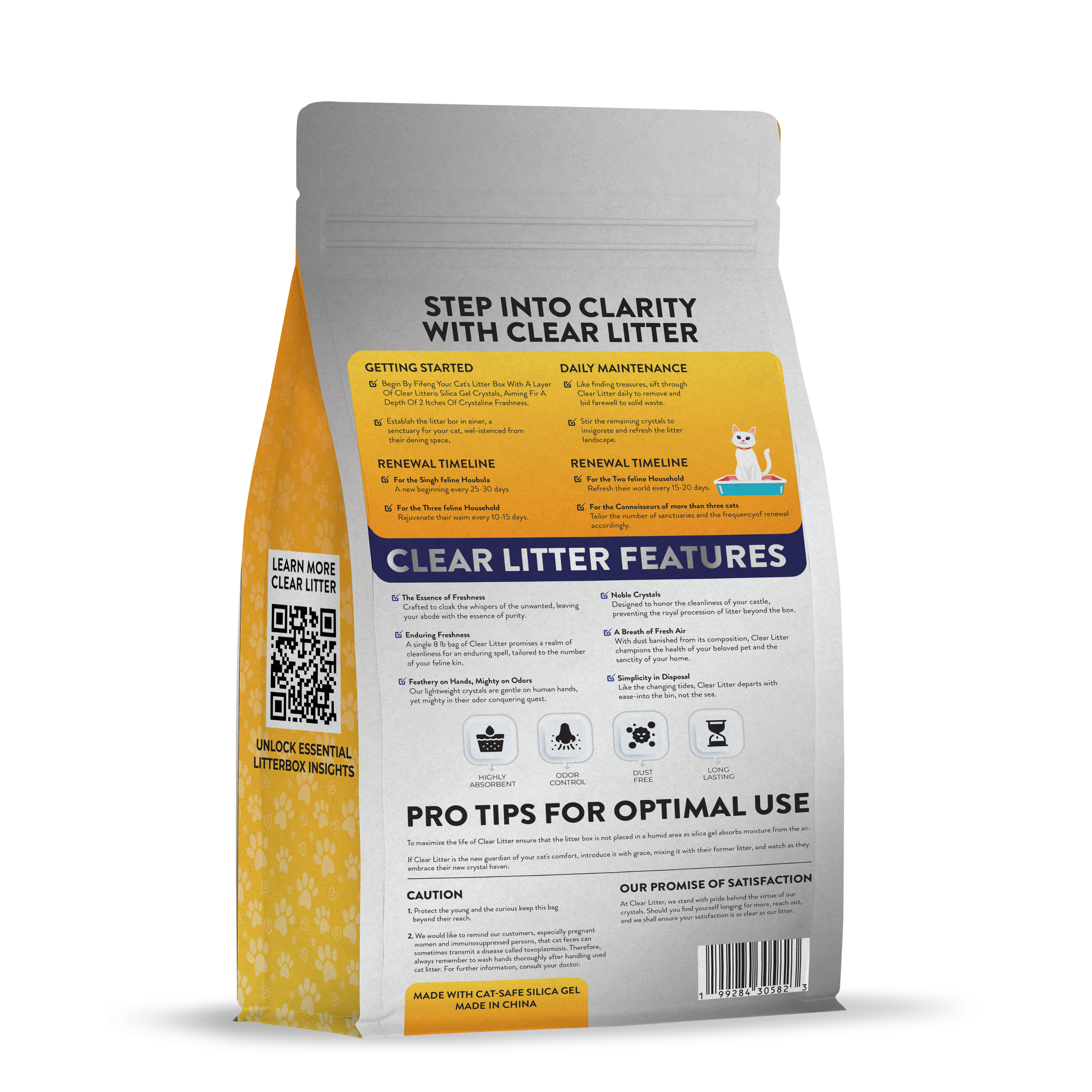 Citrus Breeze Crystal Clear Litter