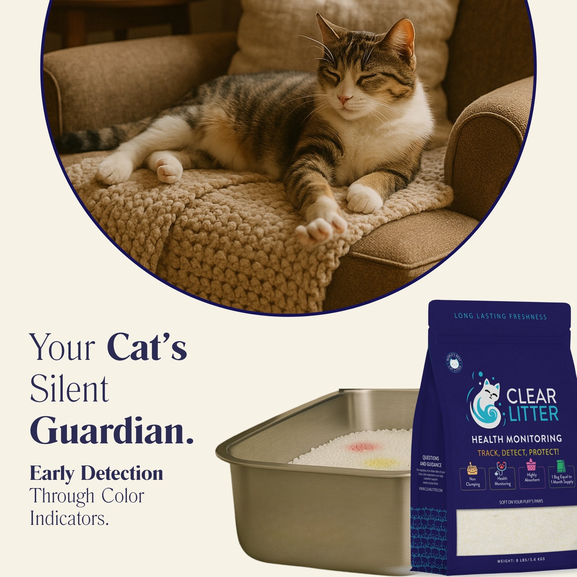 Health Monitoring Cat Litter