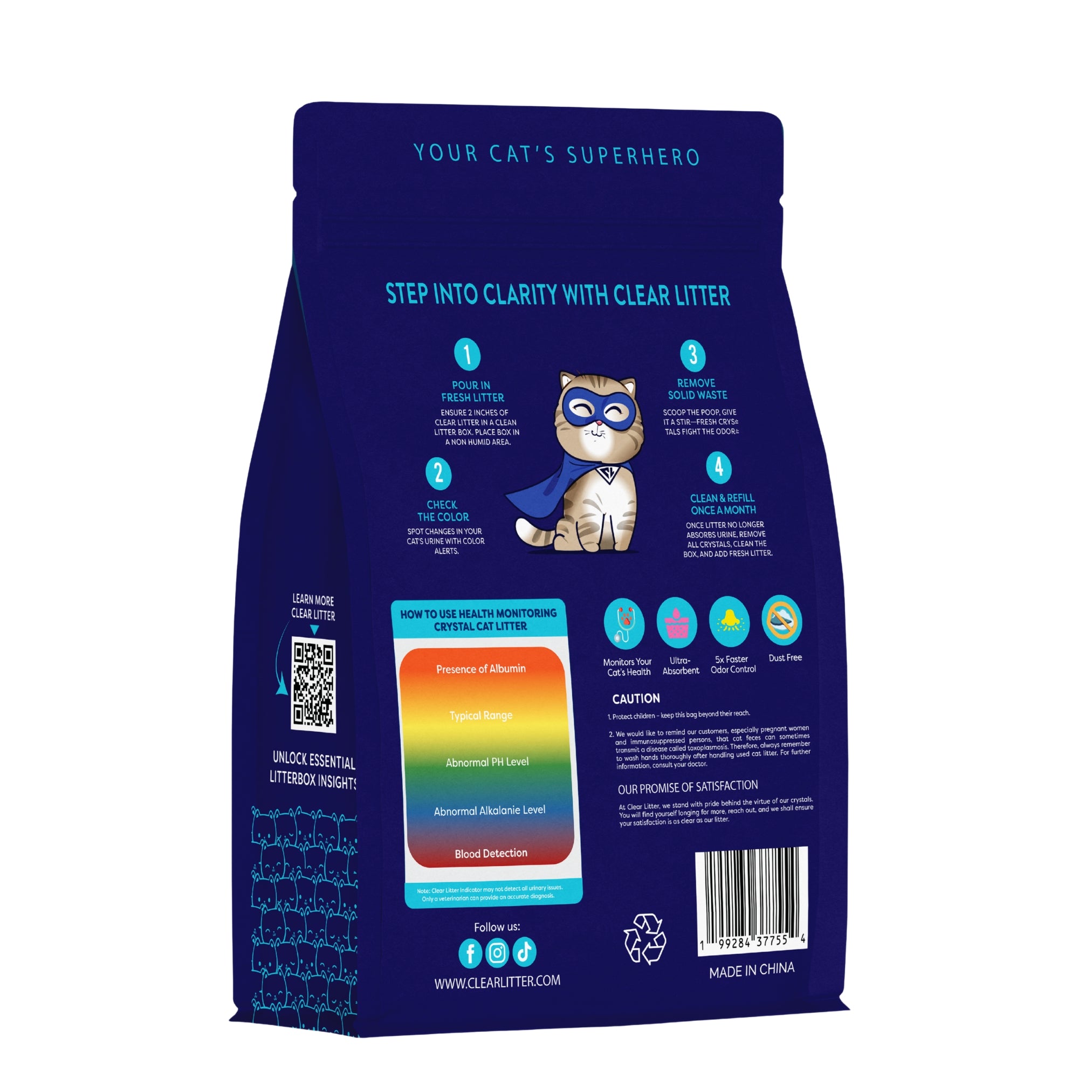 Health Monitoring Cat Litter