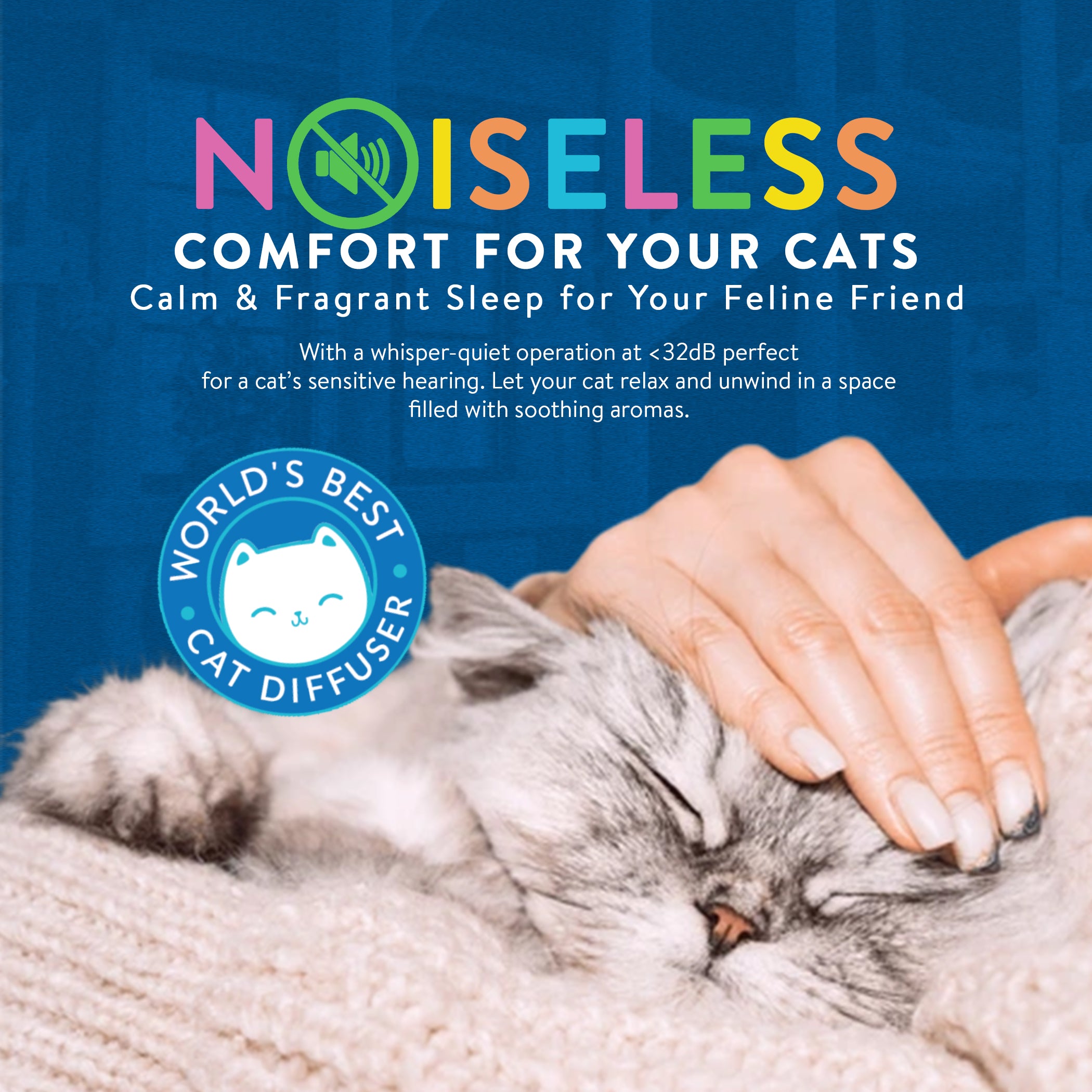 Clear Litter Cat Pheromones Calming Diffuser - Multicat Pheromone Refills, Calm Anxiety Relief, No Scratch Spray, Anti-Aggression, Stop Cats From Urinating in the House, Melatonin for Anxiety Relief